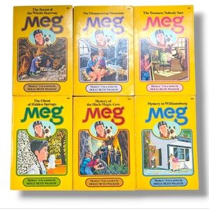 Meg Duncan Mysteries Holly Beth Walker Complete Set Vol. 1-6 Golden Series